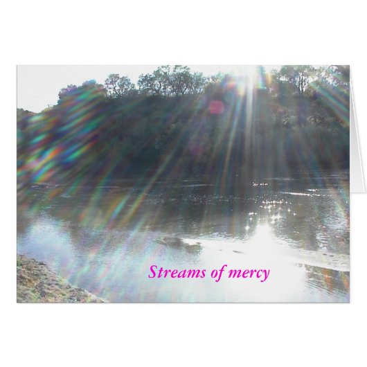 Card: Come, Thou Fount of every blessing Cards (Front Horizontal)