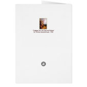 Card: Cottage Girl with Dog and Pitcher (Back)