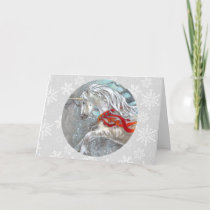 Card - Decorative Holiday Unicorn