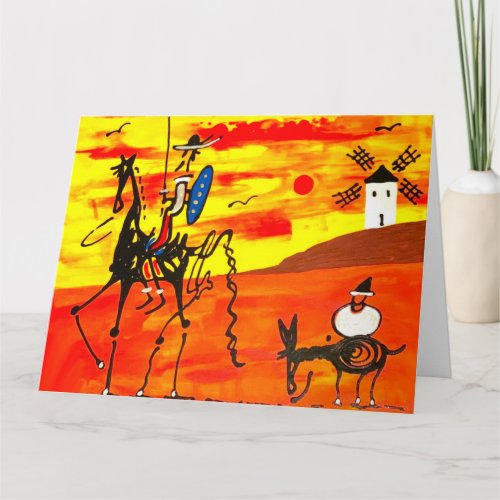 Card Don Quixote  85 x 11