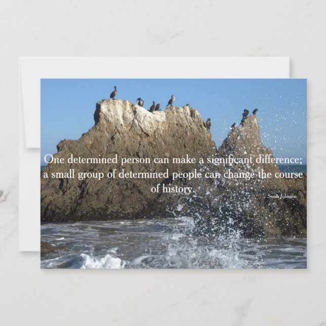 Card - Encouragement - Determination (Front)