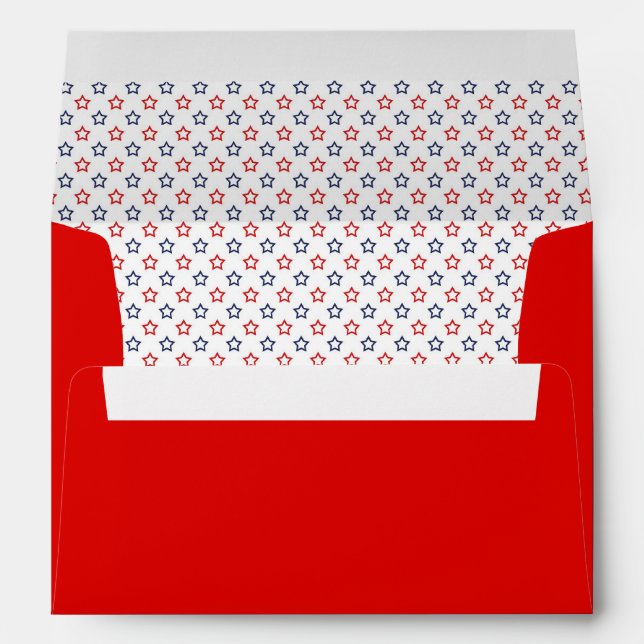 Card Envelope Stars (Back (Bottom))