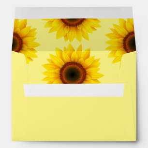 Card Envelope-Sunflowers Envelope
