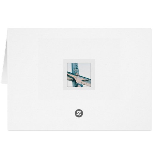 Card Ephesians 4:32 Verse Jesus Elegant Editable (Back Horizontal)