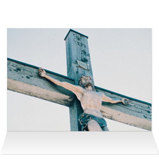 Card Ephesians 4:32 Verse Jesus Elegant Editable (Inside Horizontal (Top))