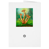 Card Fantasy Mushrooms honey agarics the house (Back)