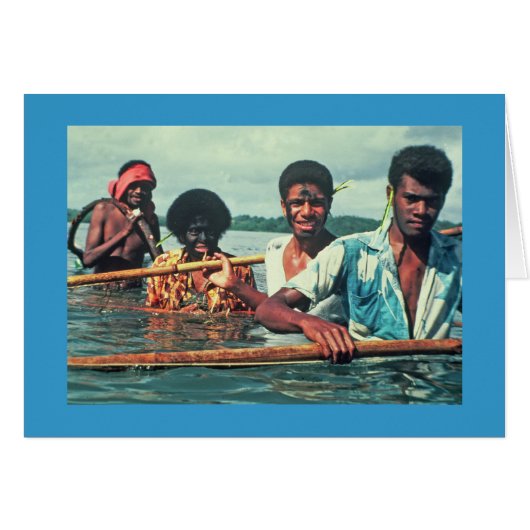 Card, "Fishing in Naivuruvuru" Cards (Front Horizontal)