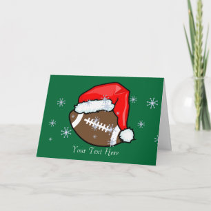 Card - Football Santa