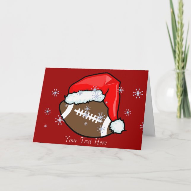 Card - Football Santa (Front)