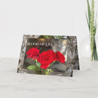 card for a one or marriage engagement