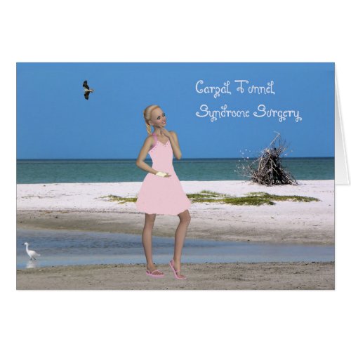 Card for Carpal Tunnel Syndrome Surgery