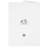 Card For Fjord Horse Lovers - Gold (Back)