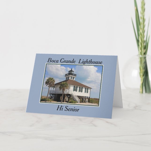 Card for Male Senior in Nursing Home (Front)