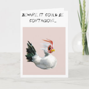 Card for Obsessed Chicken Friends