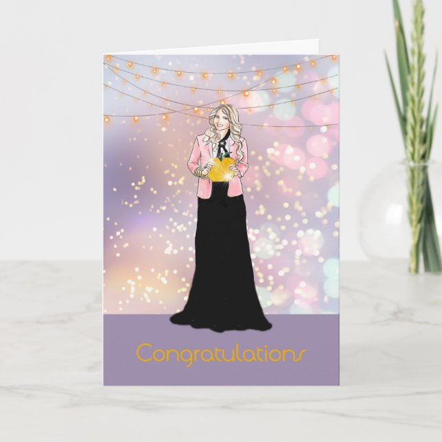 Card for Teachers Apple Award (Front)