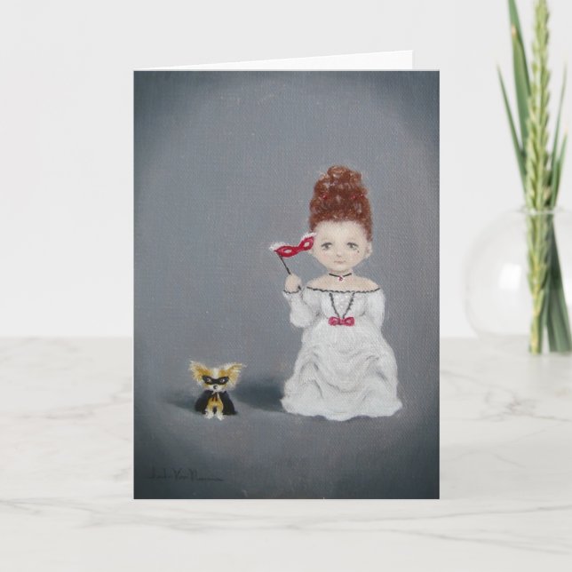 Card/Friends - Masquerade Card (Front)