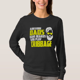 Card Game Cribbage Game Night Father's Day Cribbag T-Shirt