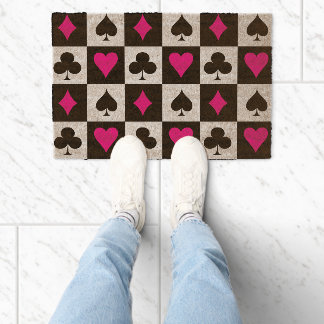 Card Game Fiber Doormat