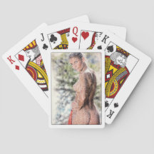 Card game , Nu vintage feminine topless