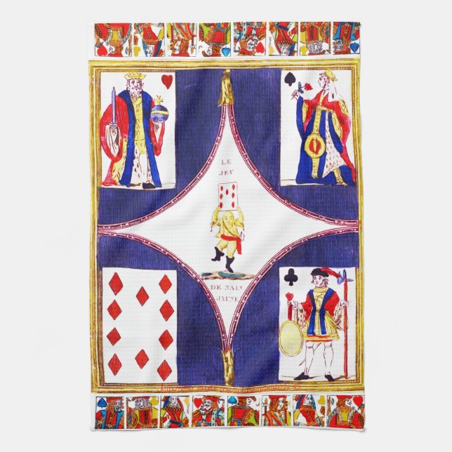"Card Game" Towel (Vertical)