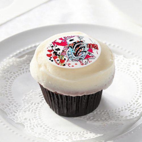 Card Games Edible Frosting Rounds