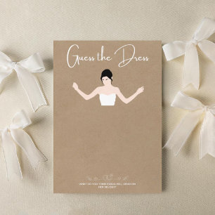 card games Guess the dress card