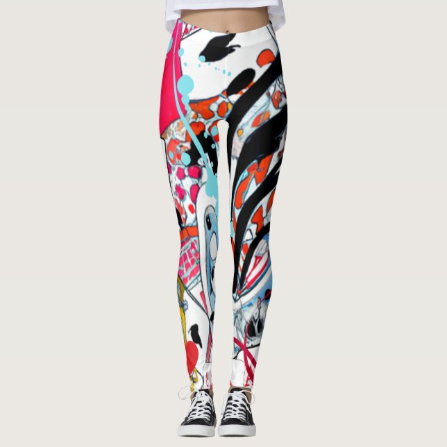 Card Games Leggings (Front)