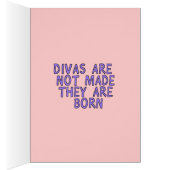 Card Girls Divas Are Born Not Made 6 (Inside (Right))