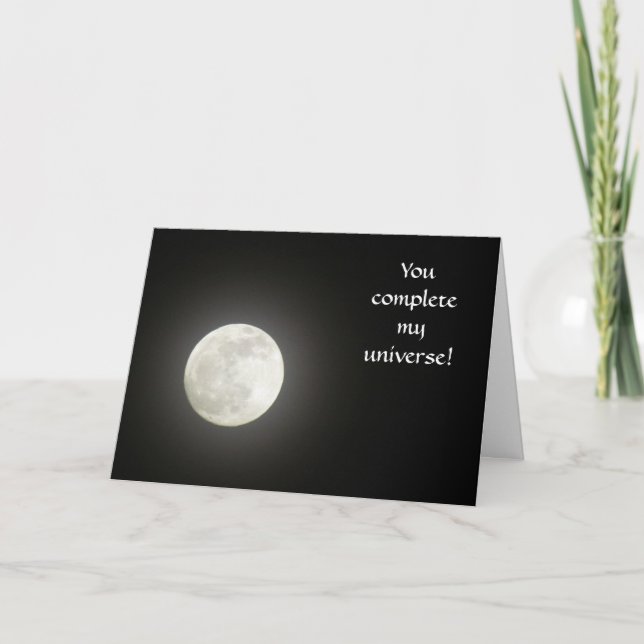 Card - greeting - Moon Glow (Front)