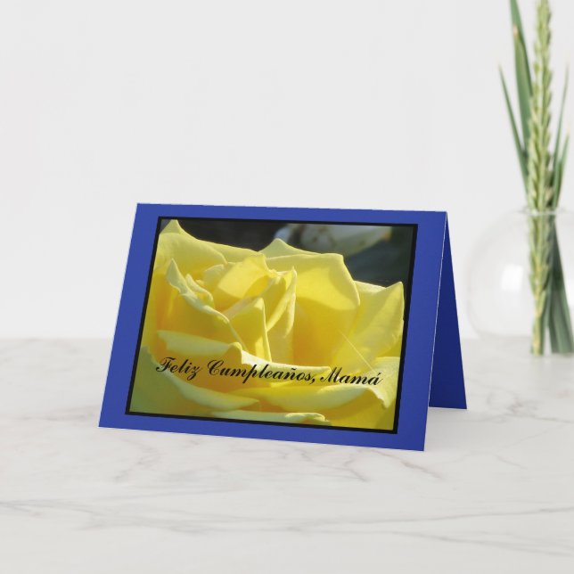 Card - Happy Cumpleaños, Mama (Front)