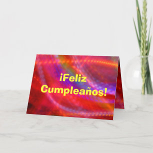 Card - Happy Cumpleaños - Multicolor