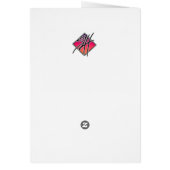 Card Happy Skeletons Say Hi (Back)