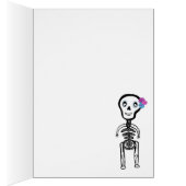 Card Happy Skeletons Say Hi (Inside (Right))