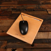 Card Holder and Pen with Engraved Mouse Pad (Front)