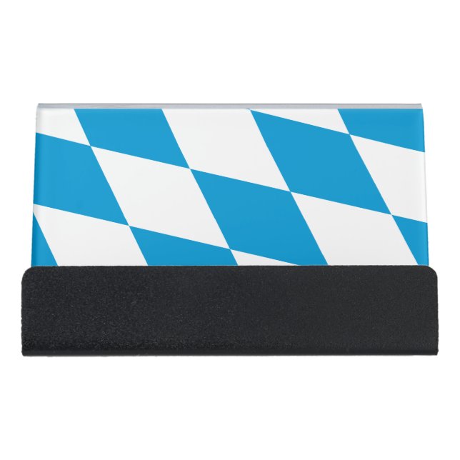 Card Holder with flag of Bavaria, Germany (Front)