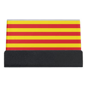 Card Holder with flag of Catalonia