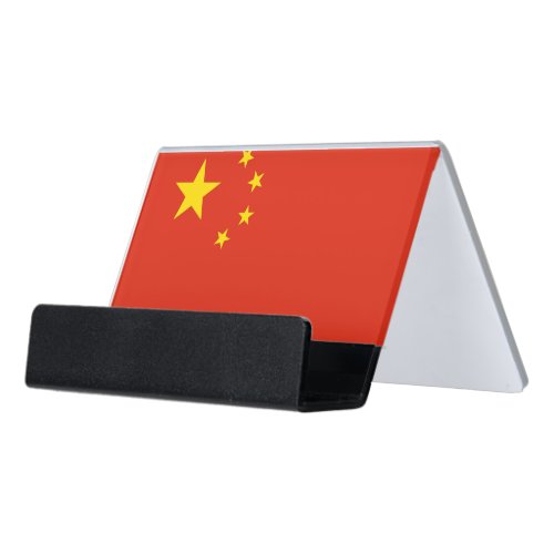 Card Holder with flag of China