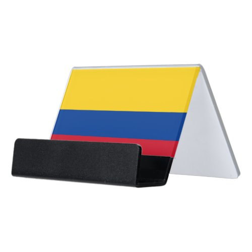 Card Holder with flag of Colombia