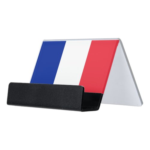 Card Holder with flag of France