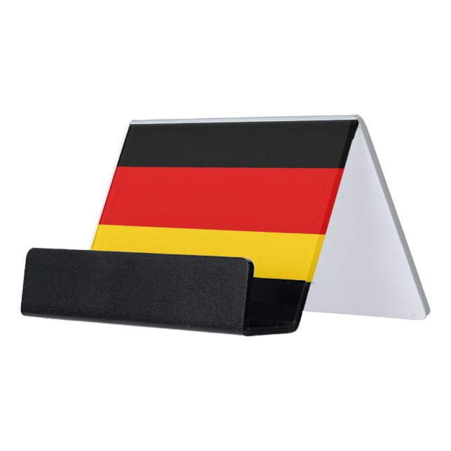 Card Holder with flag of Germany (Angled Front)