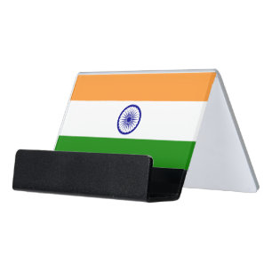 Card Holder with flag of India