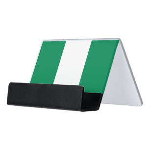 Card Holder with flag of Nigeria