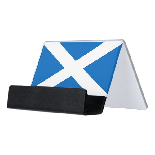 Card Holder with flag of Scotland