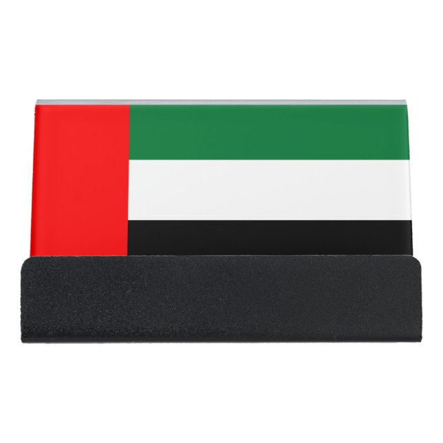 Card Holder with flag of UAE (Front)