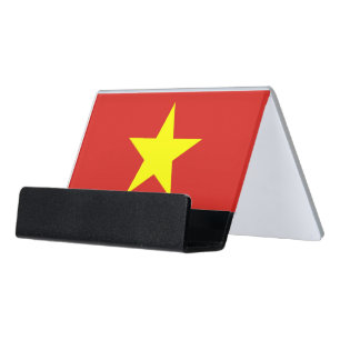 Card Holder with flag of Vietnam