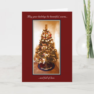 Card - Holiday: Decorated Christmas Tree