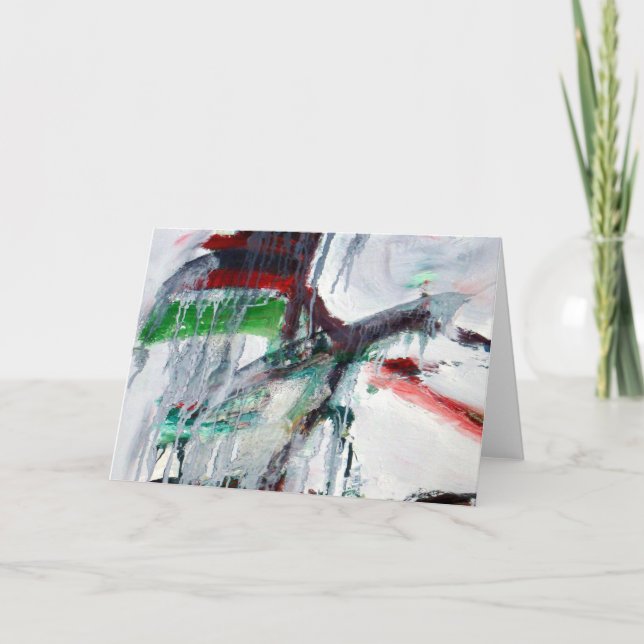 card-icicles by K Borkowski-Byrne Holiday Card (Front)