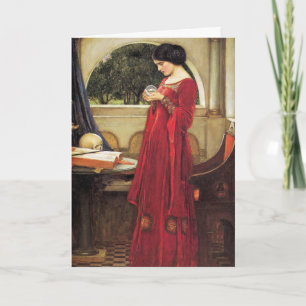 Card: John Waterhouse - The Crystal Ball Holiday Card