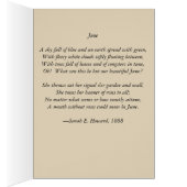 Card —June, poem, Victorian (Inside (Right))