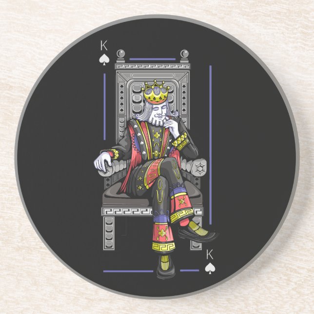 Card King Coaster (Front)